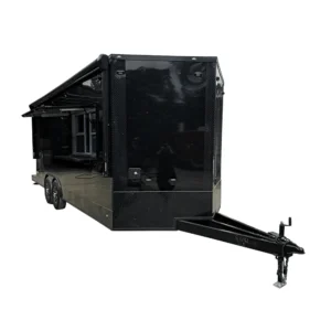 8.5’ x 20’ Black Coffee Event Concession Trailer