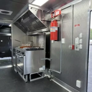 8.5 X 26 BBQ TRAILER WITH SMOKER Stock #RCT842 - Image 9