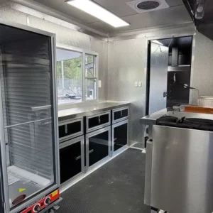 8.5 X 26 BBQ TRAILER WITH SMOKER Stock #RCT842 - Image 8