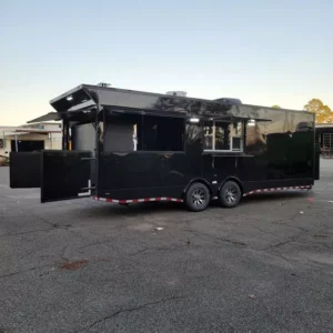 8.5 X 26 BBQ TRAILER WITH SMOKER Stock #RCT842 - Image 4