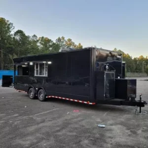 8.5 X 26 BBQ TRAILER WITH SMOKER Stock #RCT842 - Image 3