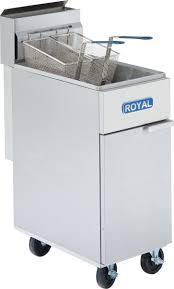 Model: Royal RFT-50 Propane Commercial Fryer (50 lb)