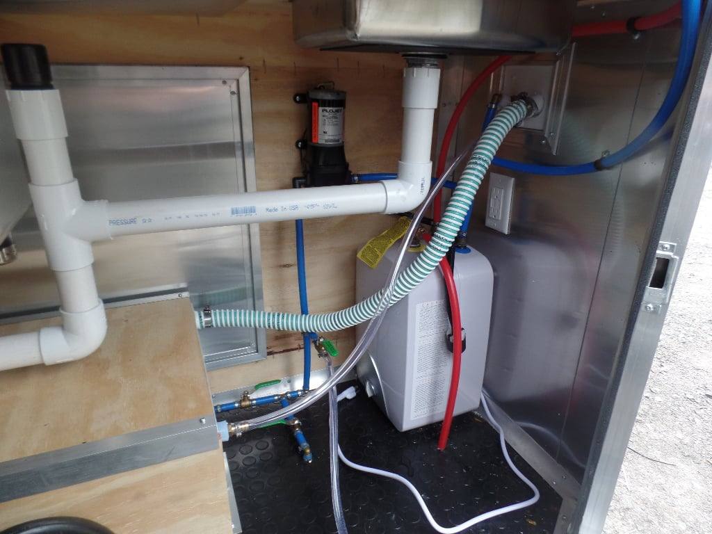 8.5’ x 16’ White Concession Food Trailer With Appliances - Image 4