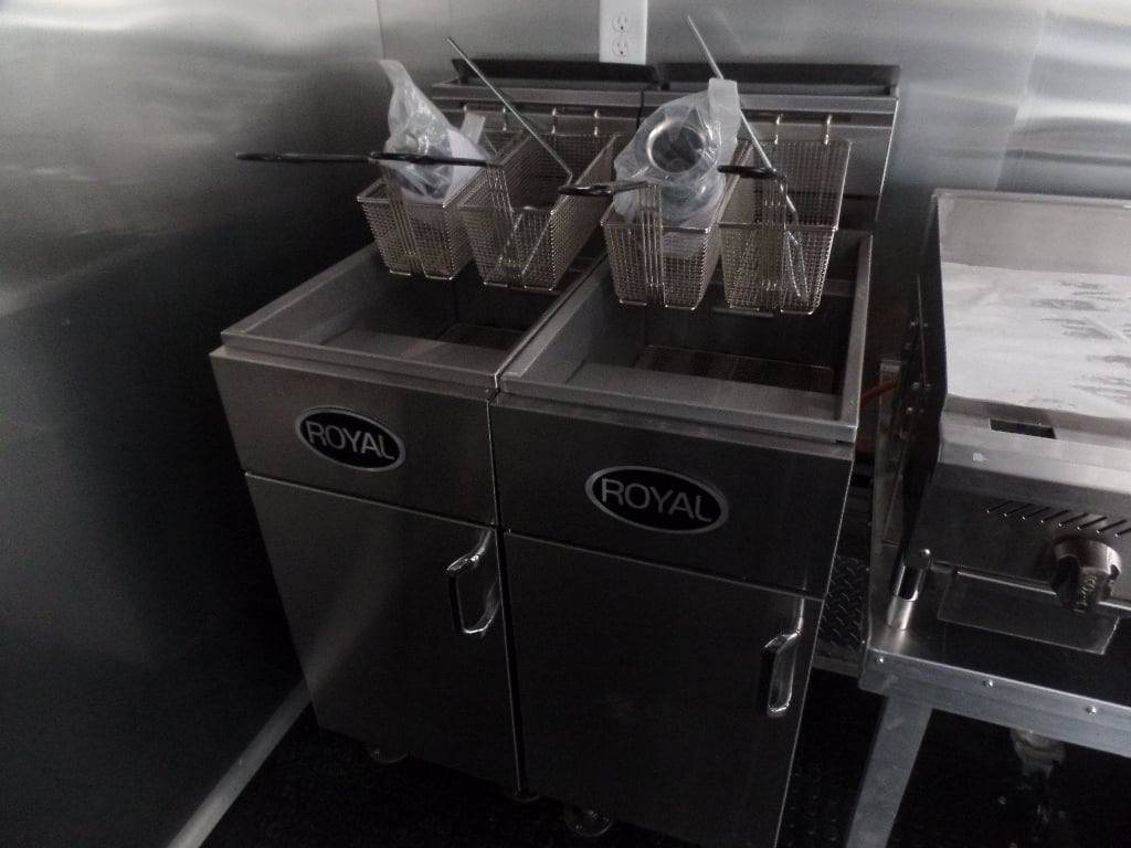 8.5’ x 16’ White Concession Food Trailer With Appliances - Image 3