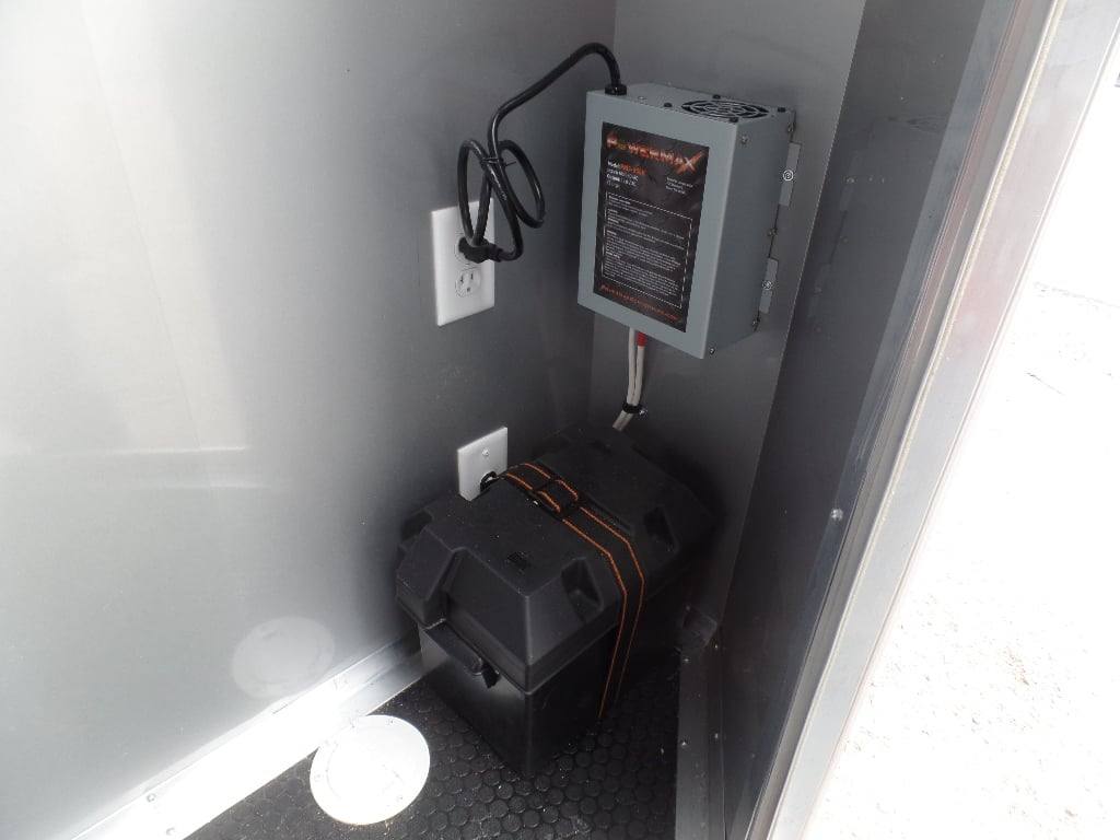 8.5' x 24' White Coffee Concession Food Trailer - Image 3